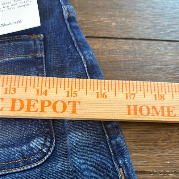 Madewell The Petite Emmett Wide-Leg Full Length Jean Size 27P - Picture 9 of 12